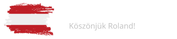 Köszönjük Jan és Thomas!Köszönjük Roland!